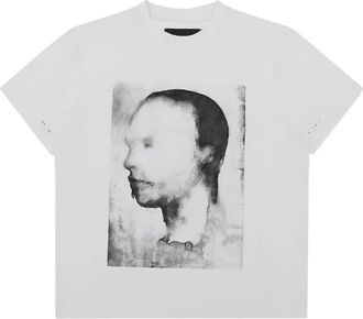 Heliot Emil T-shirt in cotone con stampa - Bianco