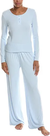 Honeydew Intimates 2Pc Blissful Long Henley Set