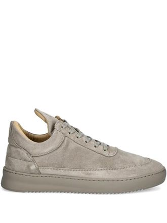 Filling Pieces suede sneakers - men - Rubber/Calf Suede/Fabric - 44 - Neutrals