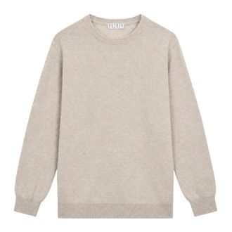 Cashmere Company Cashmere Company, Truien & Vesten, Heren, Beige, L, Wol, Girocollo F.12