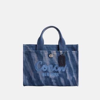 Coach Womens Cargo Tote Bag With Tie-Dye - Multicolour - One Size