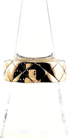 Chanel Yellow Gold Band Ring (Pre-Owned)