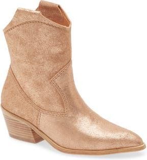 Pedro Garcia Arkansas Western Boot in Copper Vacchetta at Nordstrom Rack, Size 7.5Us / 37.5Eu