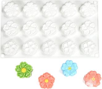 OEM Pastel De Flores De 15 Unidades Para Manualidades De Reposter&iacute;a
