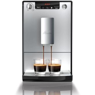 MELITTA E950-103 Macchina espresso automatica con macinacaff&egrave; Caffeo Solo - Argento