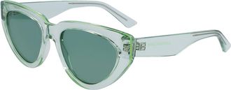 Karl Lagerfeld KL6100S 300 Womens Sunglasses Green Size 54