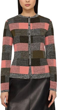 Lafayette 148 New York Silk-Blend Cardigan