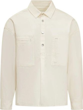Isabel Marant Isabel Marant, Casual Shirts, male, Beige, Size: S Terry Shirt