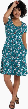 Mountain Warehouse Womens Mountain Warehouse Womens/Ladies Orchid UV Protection Midi Dress - Blue/Green - Size: 18