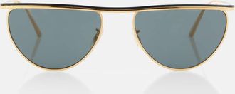 Khaite x Oliver Peoples 1984C flat-top sunglasses