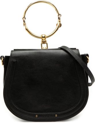 Chlo&eacute; Pre-owned Chloe Medium Leather Nile Bracelet Satchel Ladies LW359CXG0GMLSZYB