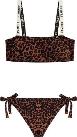 Love Stories Bikini leopardato - Marrone