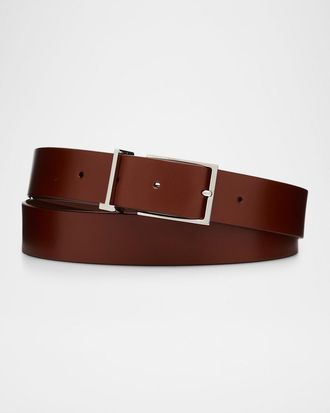 Tom Ford Men & apos;s Leather T Loop Belt