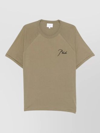 Rhude raglan crew neck short sleeve t-shirt