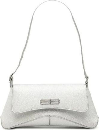 Balenciaga Pre-owned Shoulder Bags, female, Gray, Size: ONE SIZE Pre-owned Vintage Crossbody Bag