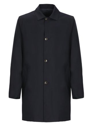 Montecore Dark Blue Wool Buttoned Jacket