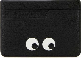 Anya Hindmarch Black Leather Card Holder