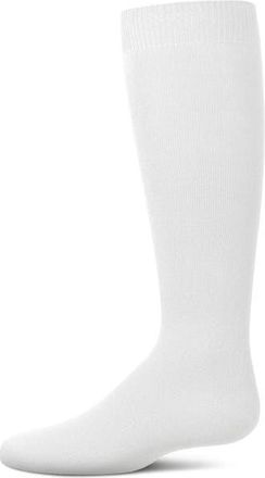 MeMoi Soft Knee High Sock Multiple Solid Colors in White at Nordstrom, Size 6-12M