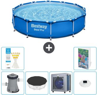 Bestway Piscina Bestway Steel Pro Redonda - 366x76 Cm - 7-piezas S175