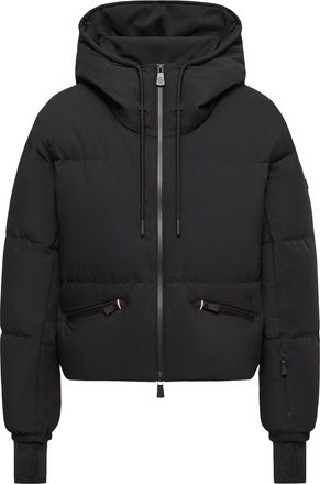 Moncler Moncler Allesaz Hooded Insulated Ski Jacket, Women, Black, Size: 0