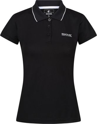 Regatta Maverick V Polo Shirt in Black at Nordstrom, Size 16
