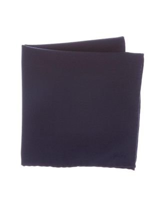 Brioni Hand Rolled Cashmere Pocket Square