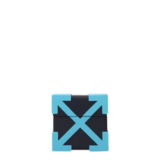 Off-white Idee regalo Airpods pro case Uomo Silicone Blu/Celeste