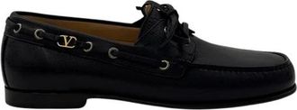 Valentino Palm Avenue Loafer - Heren - Bootschoenen - Zwart - 40 EU - Leer - Schoenen