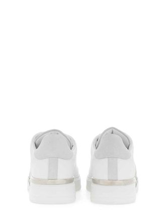 Philipp Plein Logo White Cow Leather Sneaker - White
