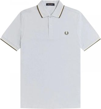 Fred Perry Hombre, Camisetas, Azul, Talla: L