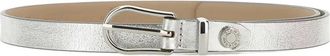 Gianni Chiarini leather belt - women - Leather - One Size - Silver