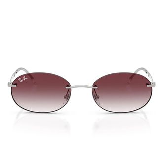 Ray-Ban Sunglasses Rb3767 003/8 H Silver/Purple Smoky Unisex