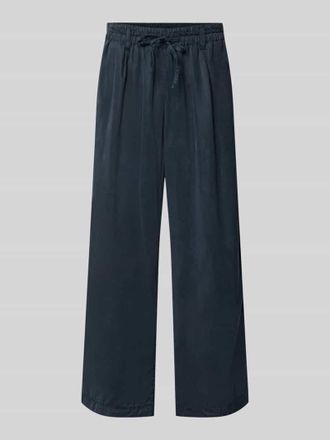 Brax Brax Regular Fit Culotte aus Lyocell Modell MAINE S in Marine, Gr&ouml;&szlig;e 34