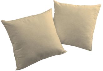 Wirth Dekokissen »FIONA« Kissenhülle ohne Füllung, 2 Stück