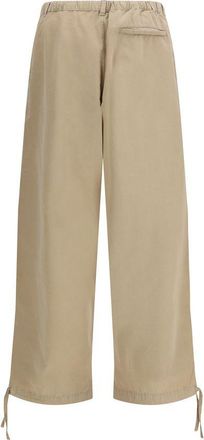 Ferragamo Mens Beige Cotton Casual Pants