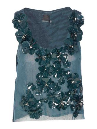 Pinko Green Dulce Top