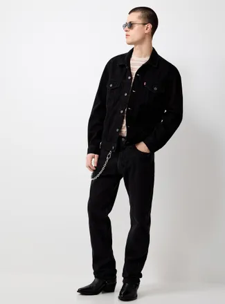 Levi's Mens Black 505 jean Straight fit