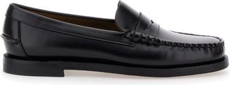 Sebago Black Slip On Loafers