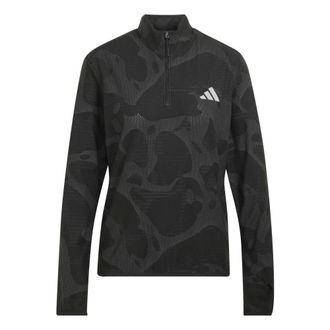 adidas adi 365 Climawarm+ Half-Zip - Dames - Sportshirts - Zwart - XL - Polyester - Fitness