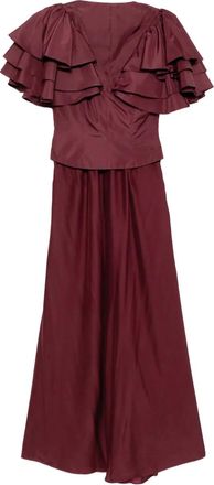 Saiid Kobeisy Tuta intera con ruches - Rosso