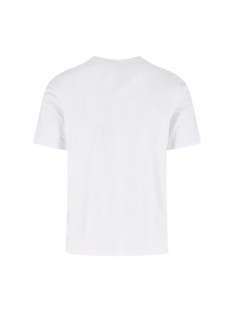 Maison Kitsun&eacute; Mens T-Shirts And Polos White Cotton