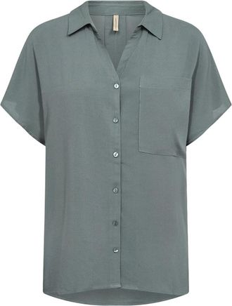 Soyaconcept Mujer, Blusas y Camisas, Verde, Talla: S