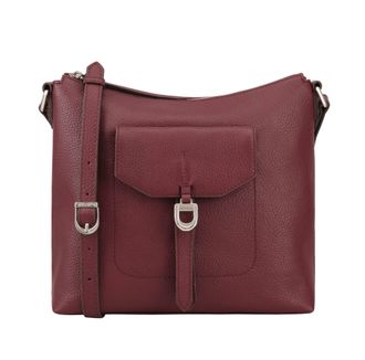 Dents Womens Windsor Cross Body Bag - Red Leather - One Size