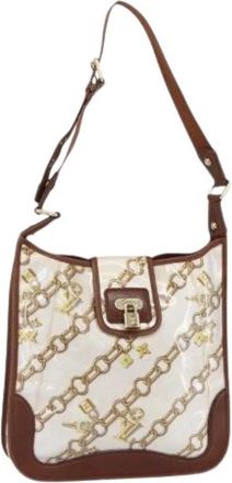 Louis Vuitton Pre-owned Vintage Schoudertas - Dames - Vintage Schoudertas - Wit - ONE Size - Leer - Vintage