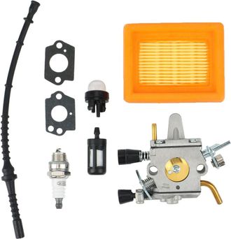 OEM Mangueras De Filtro De Aire Y Combustible Para Carburadores Stihl Fs400, Fs450, Fs480 Y Sp400. Carburador Zama C1q-s34h 41281200651