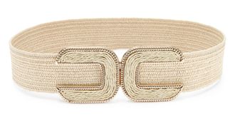 Lascana Tailleng&uuml;rtel LASCANA Stretchg&uuml;rtel, Schmuckg&uuml;rtel, Damen, Gr. 105, beige, Materialmix, unifarben, G&uuml;rtel Tailleng&uuml;rtel, elastischer G&uuml;rtel f&uuml;r Kleid 