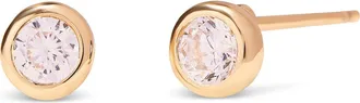 Brook & York Eliza August Birthstone Stud Earrings in Gold/apr at Nordstrom