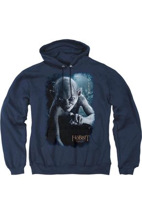 Gildan The Hobbit Gollum Poster Adult Pull Over Hoodie / Hooded Sweatshirt
