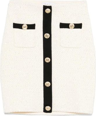 Self Portrait Mujer, Faldas, Blanco, Talla: L