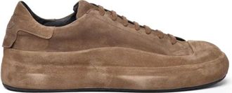 Ernesto Dolani Schoenen, Heren, Bruin, 40 EU, Leer, Sneaker Total Suede